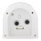 Acctim Acctim 14702 Sweeper One Non-Tick Alarm Clock, White 2
