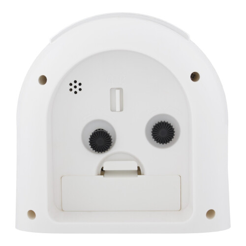 Acctim Acctim 14702 Sweeper One Non-Tick Alarm Clock, White 1