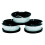 Black + Decker Black + Decker A6485 thread bobbins (for trimmers 3-pack - 3 x 10 m length, âŒ€ 1.5 mm thread diameter) 1