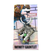 Marvel "Thanos Glove Pewter Key Ring