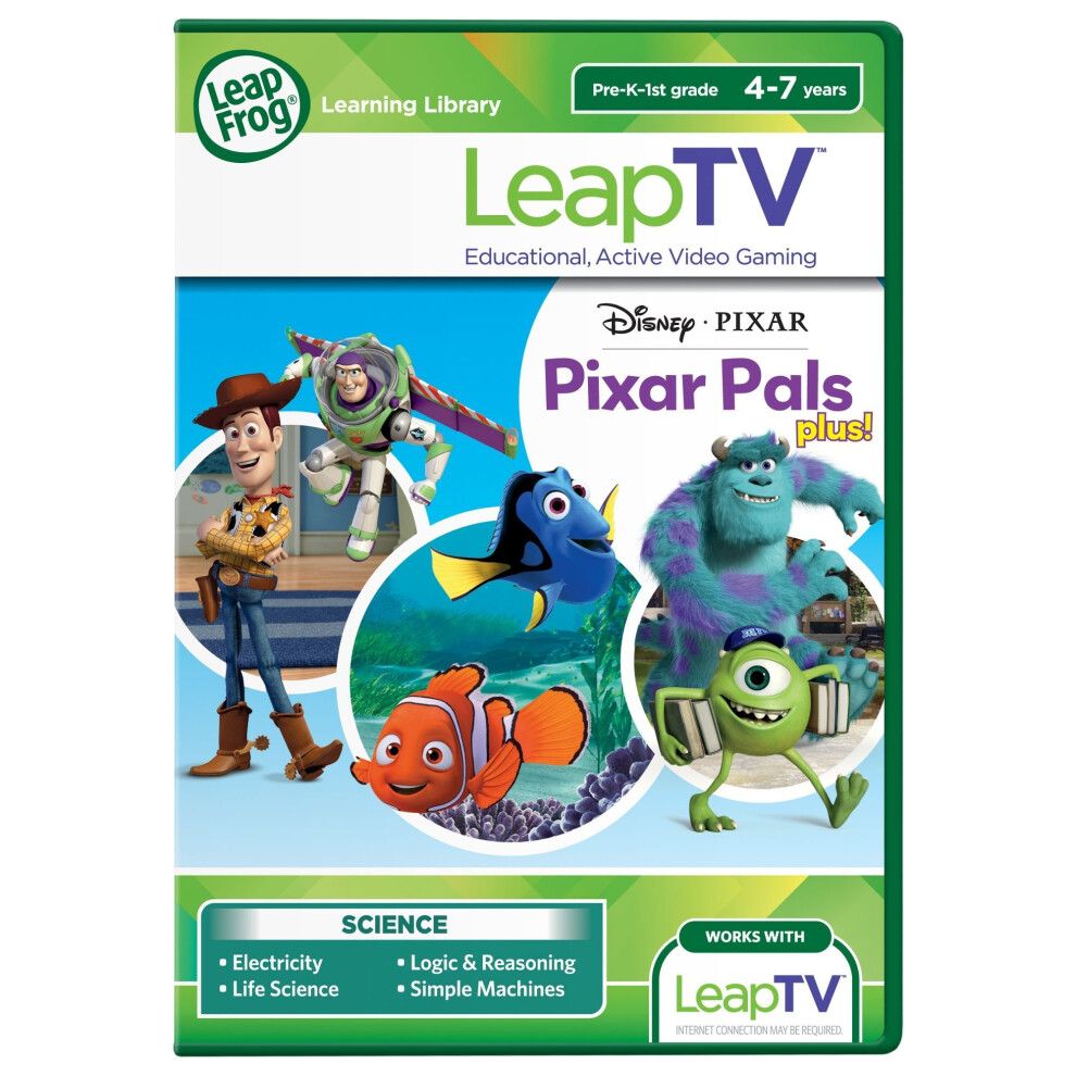 LeapFrog LeapTV Learning Game Disney Pixar Pals