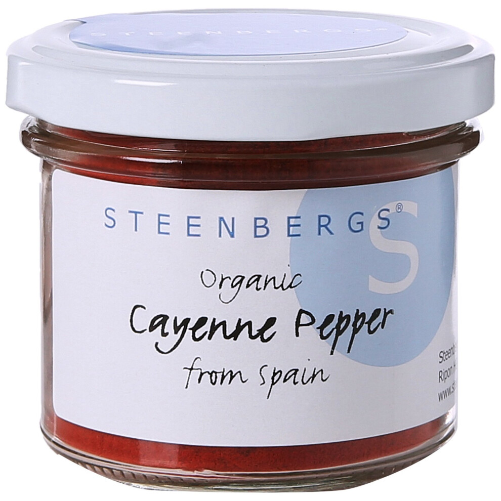 Steenbergs Organic Cayenne Pepper 55 g (Pack of 3)