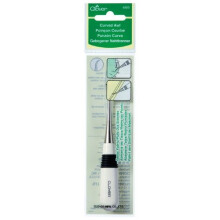 Clover 4880 krkt awl fr att sy vit/silver