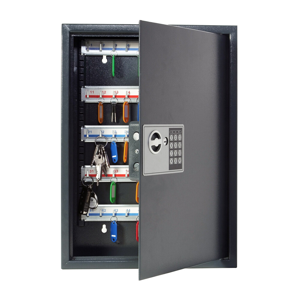 Pavo 8033911 High Security Key Cabinet For 50 Keys 8717448033911