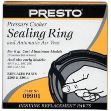Presto 09901 Tryckkokare Tätningsring och Automatisk Luftventil