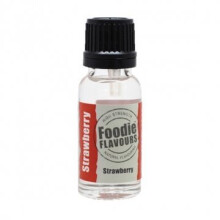 Foodie Flavours Natural Flavouring - 15ml Bottle - Strawberry
