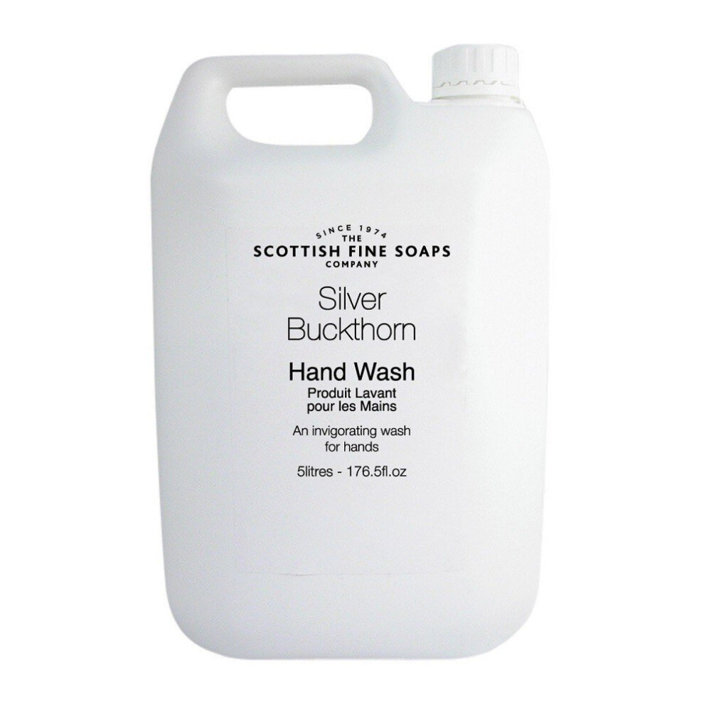 Scottish Fine Soaps BY070-5 Silver Buckthorn Hand Wash, 5 L (Pack of 2)