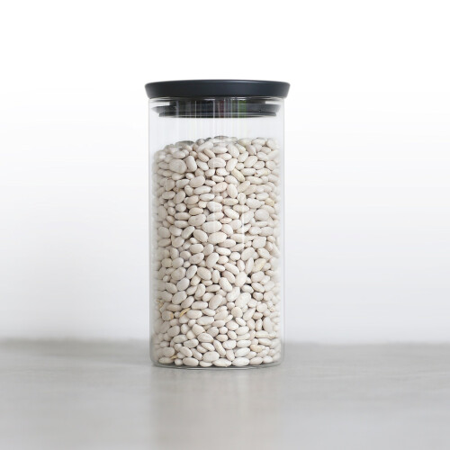 Brabantia Brabantia Stackable Glass Jar, 1.1 L 2
