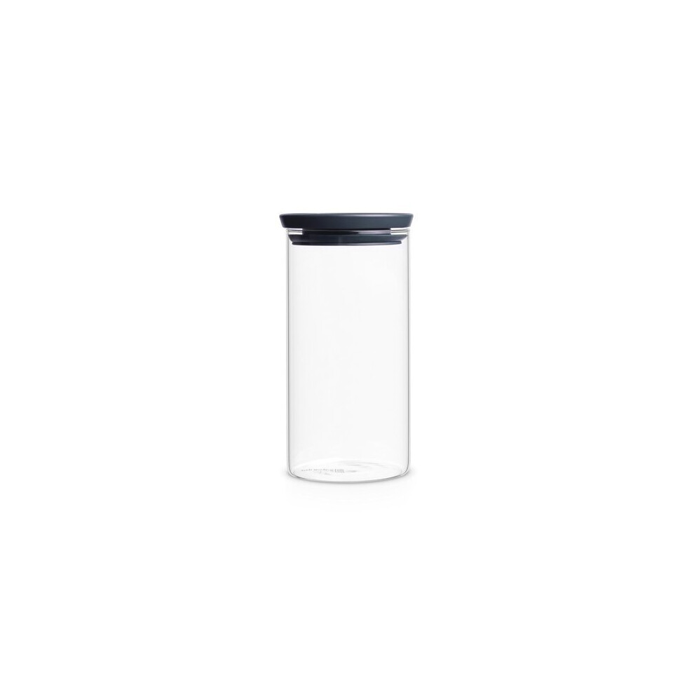 New Brabantia Stackable Glass Jar, 1.1 L C-298264