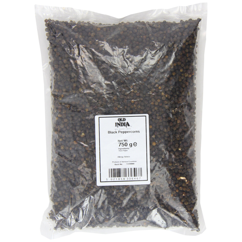 Old India Black Peppercorns 750 g