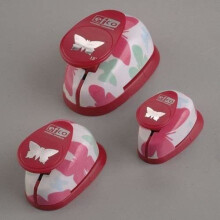 Efco Design Set Butterfly Punch, Pink