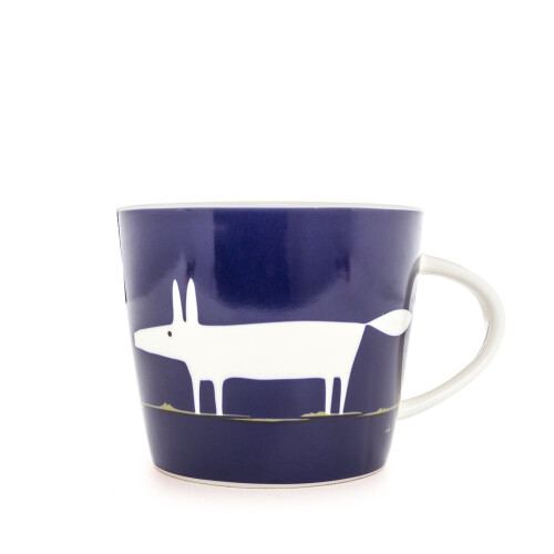 Scion Scion Mr Fox Mug, 0.35L - Indigo