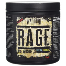 Warrior RAGE Pre Workout Powder, Lightnin' Lemonade, 392g (45 Servings)