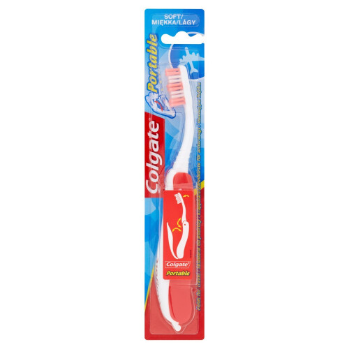Colgate Colgate Portable Soft Toothbrushes (Pack of 4) Assorted Colours