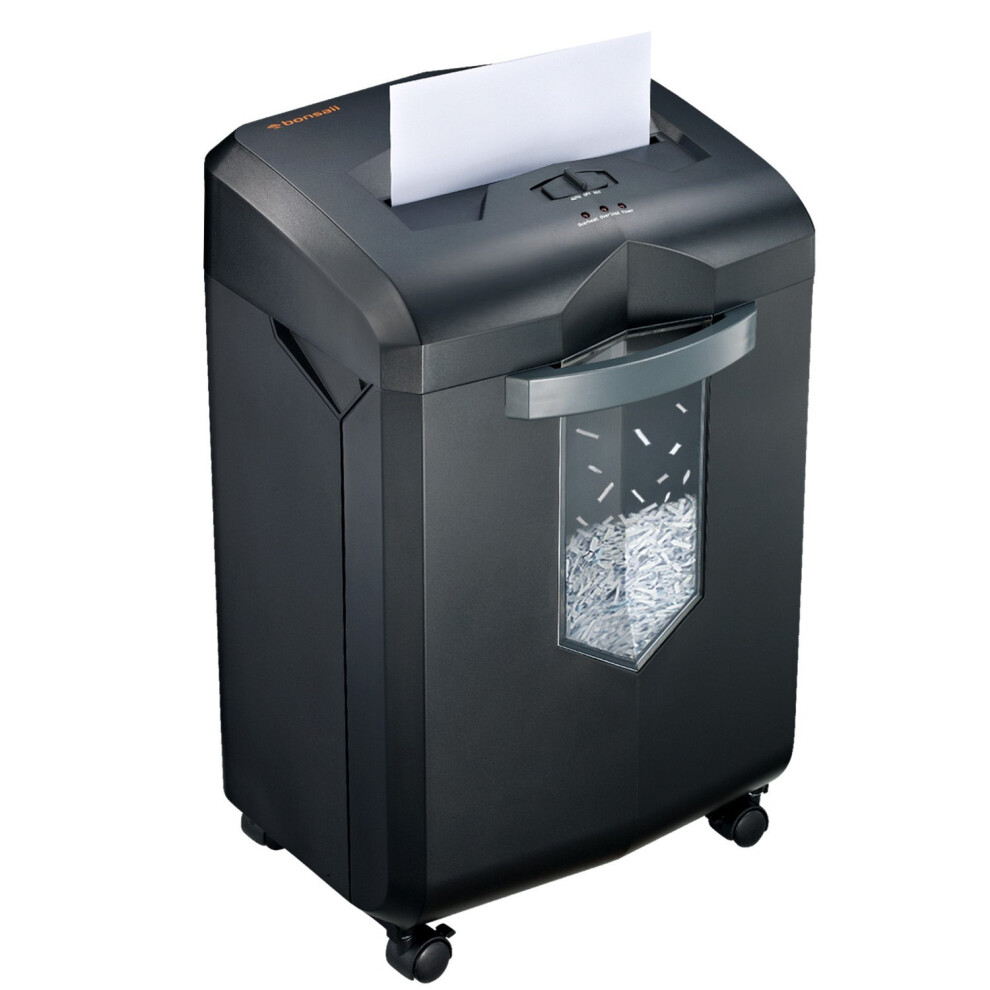 Bonsaii EverShred C149-C 18-Sheet Paper Shredder, Cross-Cut Paper/CD/Credit Card Shredder, 60 Mintues Continuous Running Time, Draw-out 23 Litre...