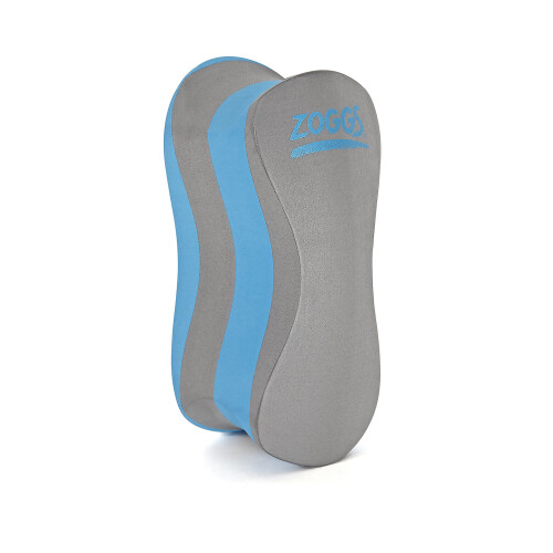Zoggs Zoggs Adults Pull Buoy Safe Swimming Training Aid, Ergonomic Design - Grey/Blue 1