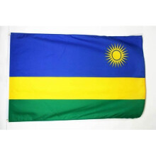 AZ FLAG RWANDA FLAG 2' x 3' - RWANDESE FLAGS 60 x 90 cm - BANNER 2x3 ft