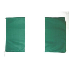 NIGERIA FLAG 3' x 5' - NIGERIAN FLAGS 90 x 150 cm - BANNER 3x5 ft Light polyester - AZ FLAG