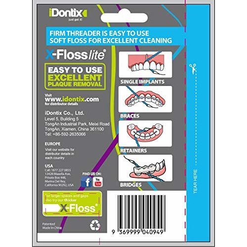 Idontix X-Floss Lite, Blau