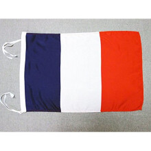 FRANCE FLAG 18'' x 12'' cords - FRENCH SMALL FLAGS 30 x 45cm - BANNER 18x12 in High quality - AZ FLAG