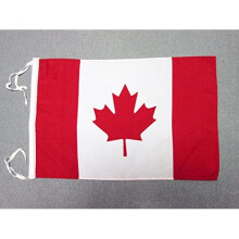 CANADA FLAG 18'' x 12'' cords - CANADIAN SMALL FLAGS 30 x 45cm - BANNER 18x12 in High quality - AZ FLAG
