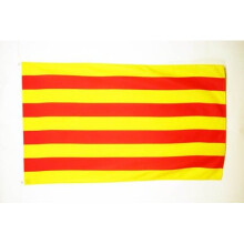 CATALONIA FLAG 2' x 3' - CATALAN FLAGS 60 x 90 cm - BANNER 2x3 ft High quality - AZ FLAG