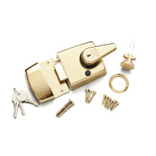 ERA 193-31 60mm High Security Nightlatch with Brass Effect Body