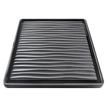 White – * Colander in Plastic Black