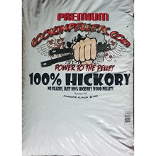 Cookinpellets CPH18kg 18 kg 100 Percent Hickory Wood Pellets - Brown