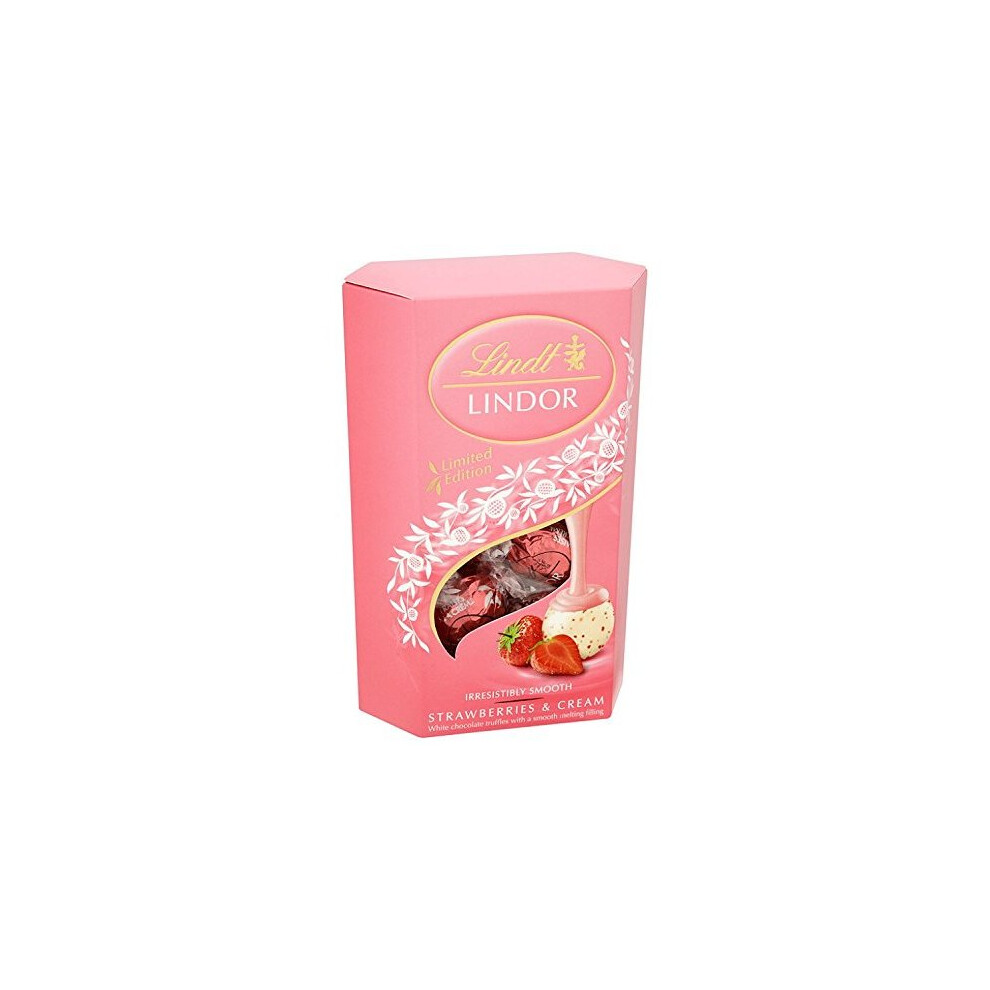 Lindor Strawberry & Cream Cornet 200g