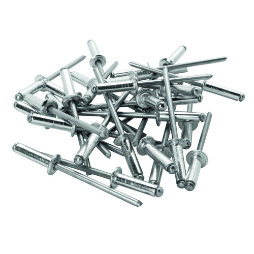Rapid Rivets Standard Rivets Including Drill Bit, 4.8 x 16 mm, 5000382 - 100 Pieces 2