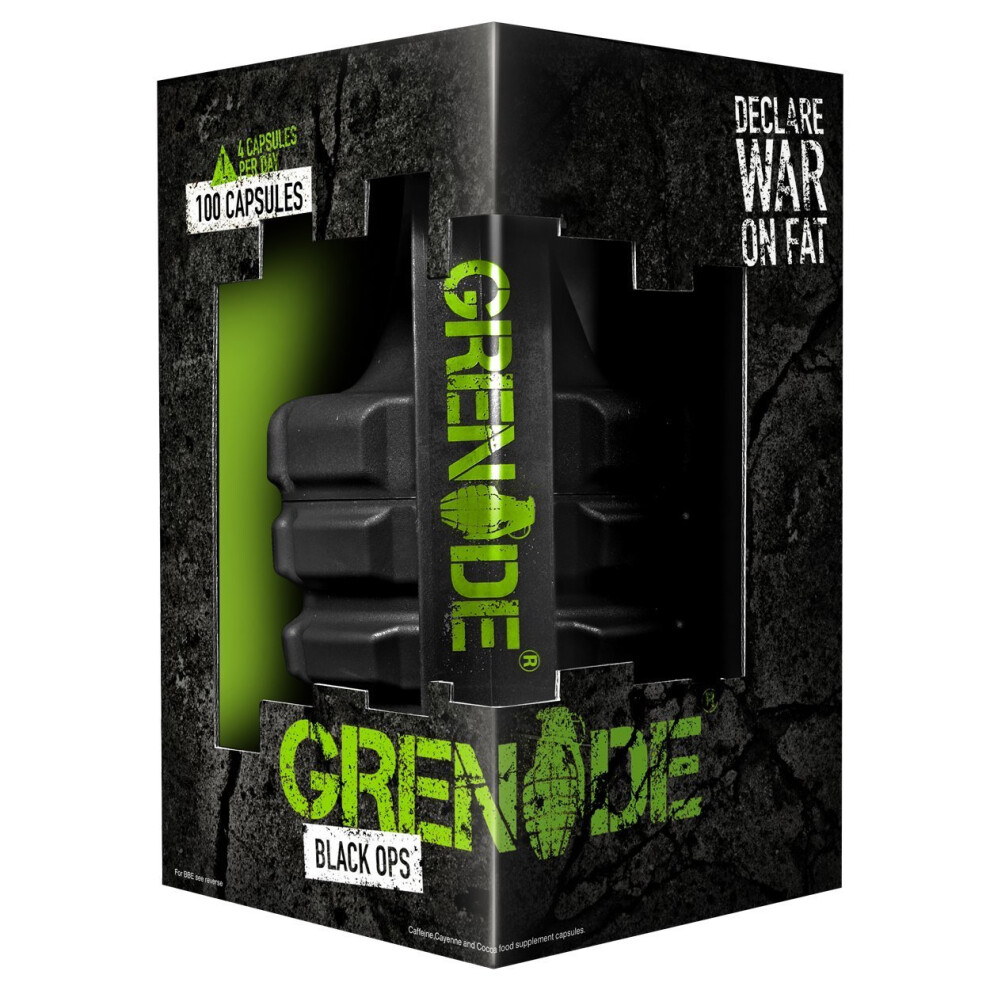 Grenade Black Ops Weight Management Capsules, 100 caps