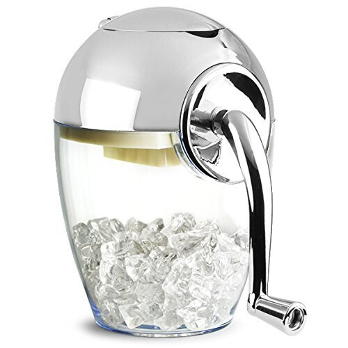 bar@drinkstuff Chrome Plated Ice Crusher by Cocktail Ice Crusher, Ice Cube Crusher