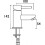 Bristan Bristan BTZ BAS C Blitz Basin Mixer - Chrome 2