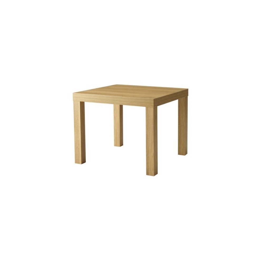 Ikea LACK - Side table, oak effect - 55x55 cm
