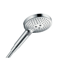 hansgrohe Raindance Select S 125 hand shower, 3 spray modes, chrome