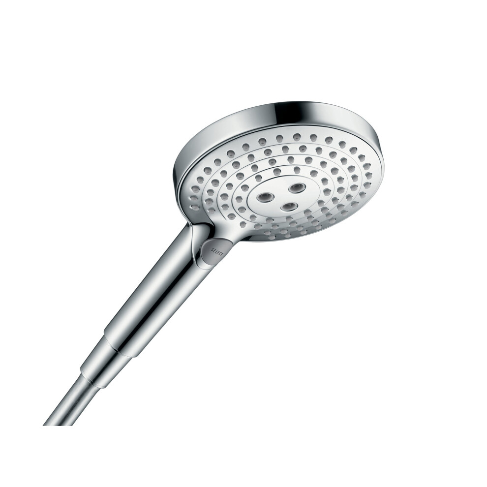 hansgrohe Raindance Select S 125  hand shower, 3 spray modes, chrome