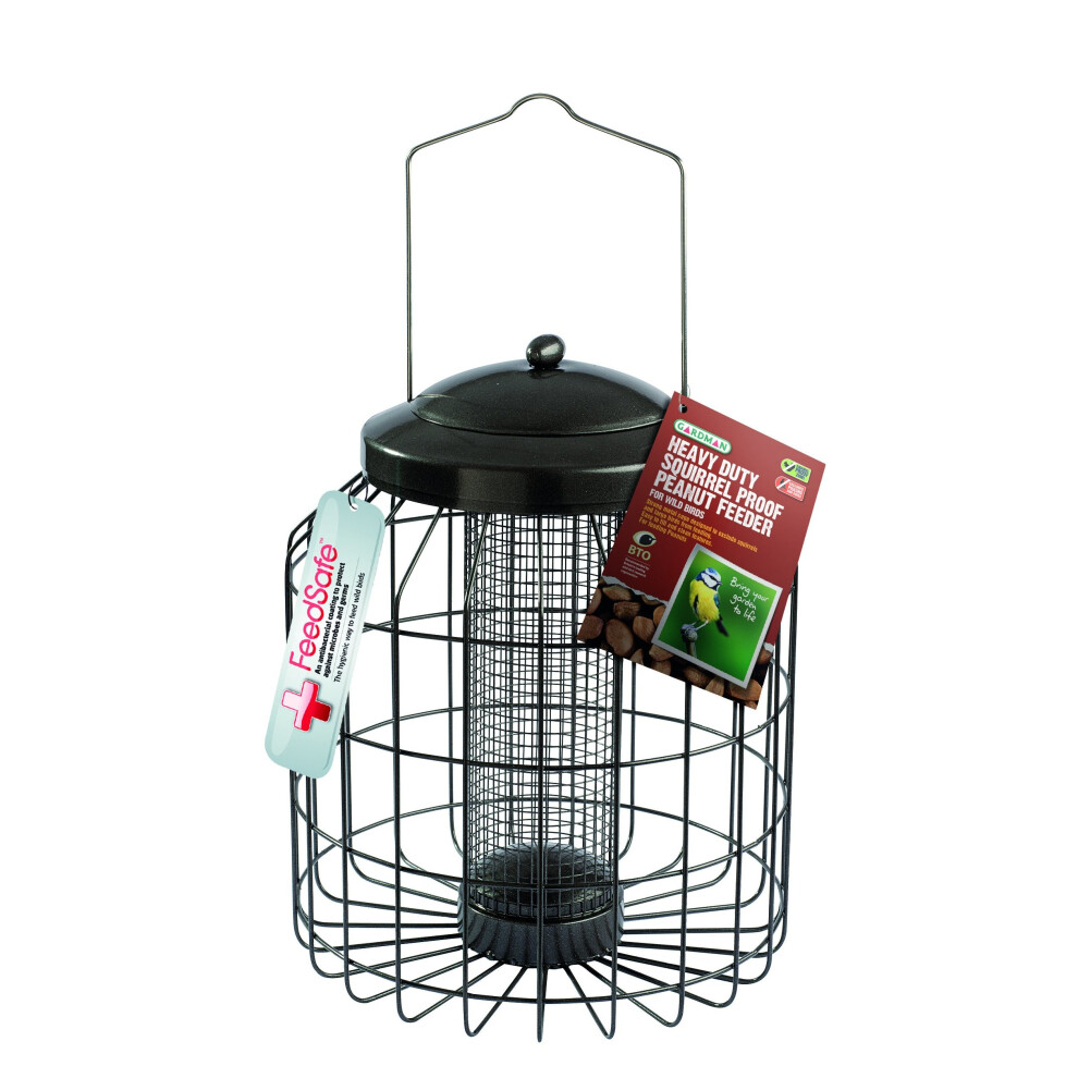 Gardman Heavy Duty Squirrel Proof Peanut Bird Feeder