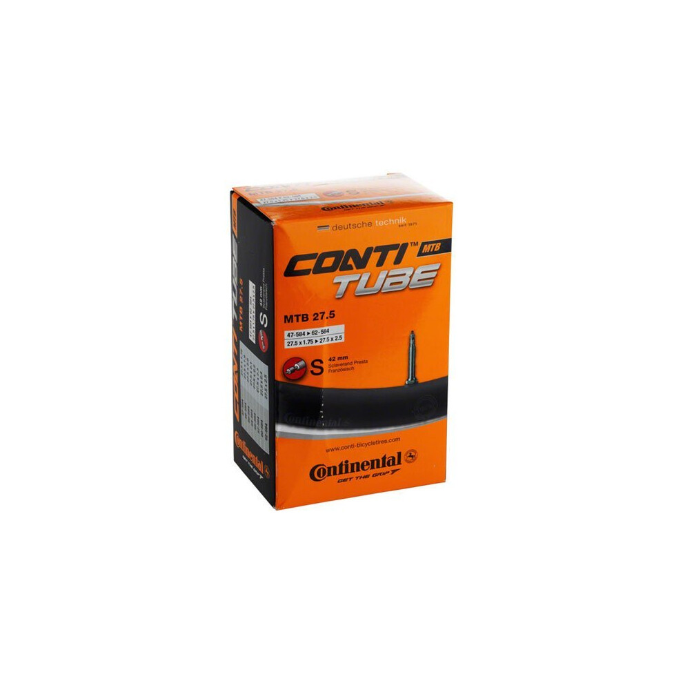 Continental Unisex Adult Mtb Inner Tube - Black, Size 27.5/40 mm