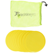 Precision Round Flat Marke Discs - Yellow, 21 cm