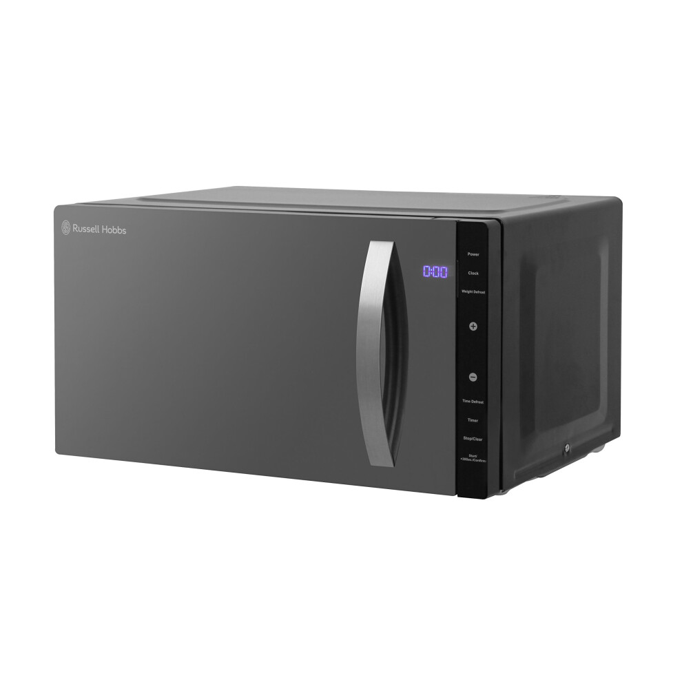 Russell Hobbs RHFM2363B 23L Flatbed Digital 800w Solo Microwave Black