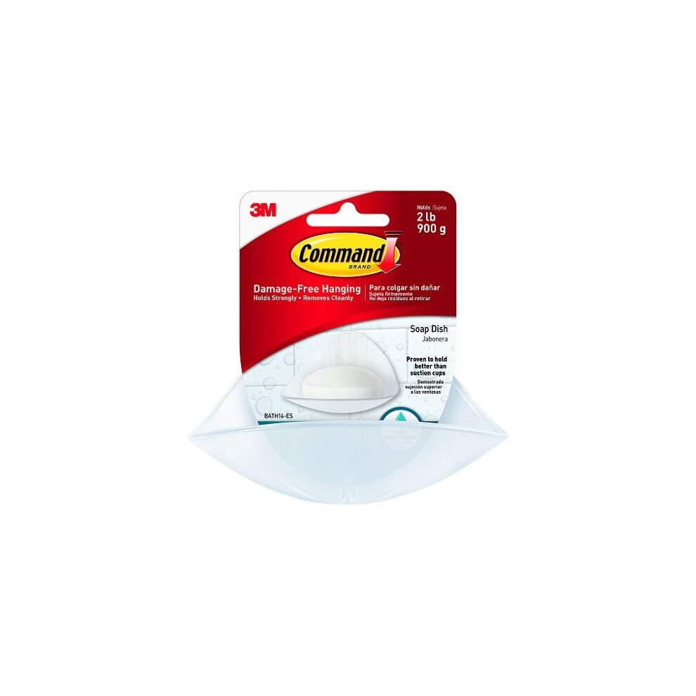 Command BATH14-ES Soap Dish - white