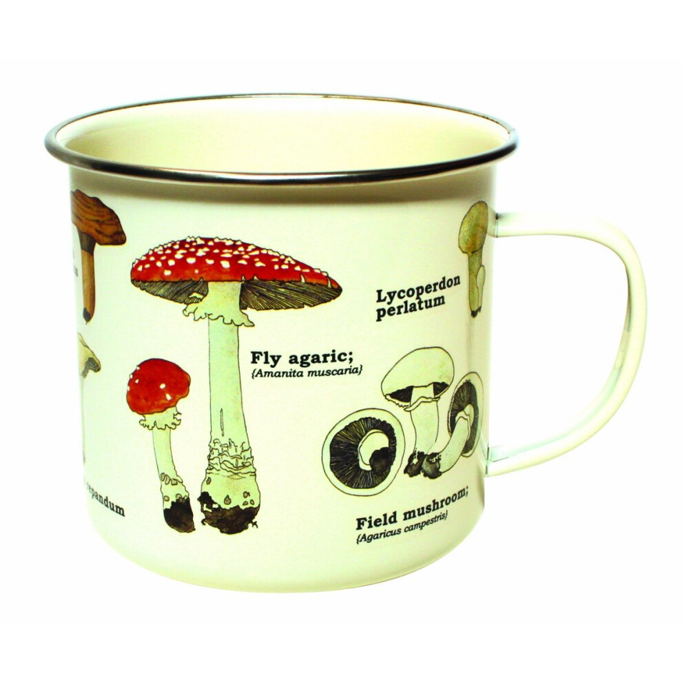 Gift Republic Mushroom Enamel Mug