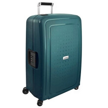 Samsonite  S'cure DLX Spinner, L (75cm-102L) - METALLIC GREEN