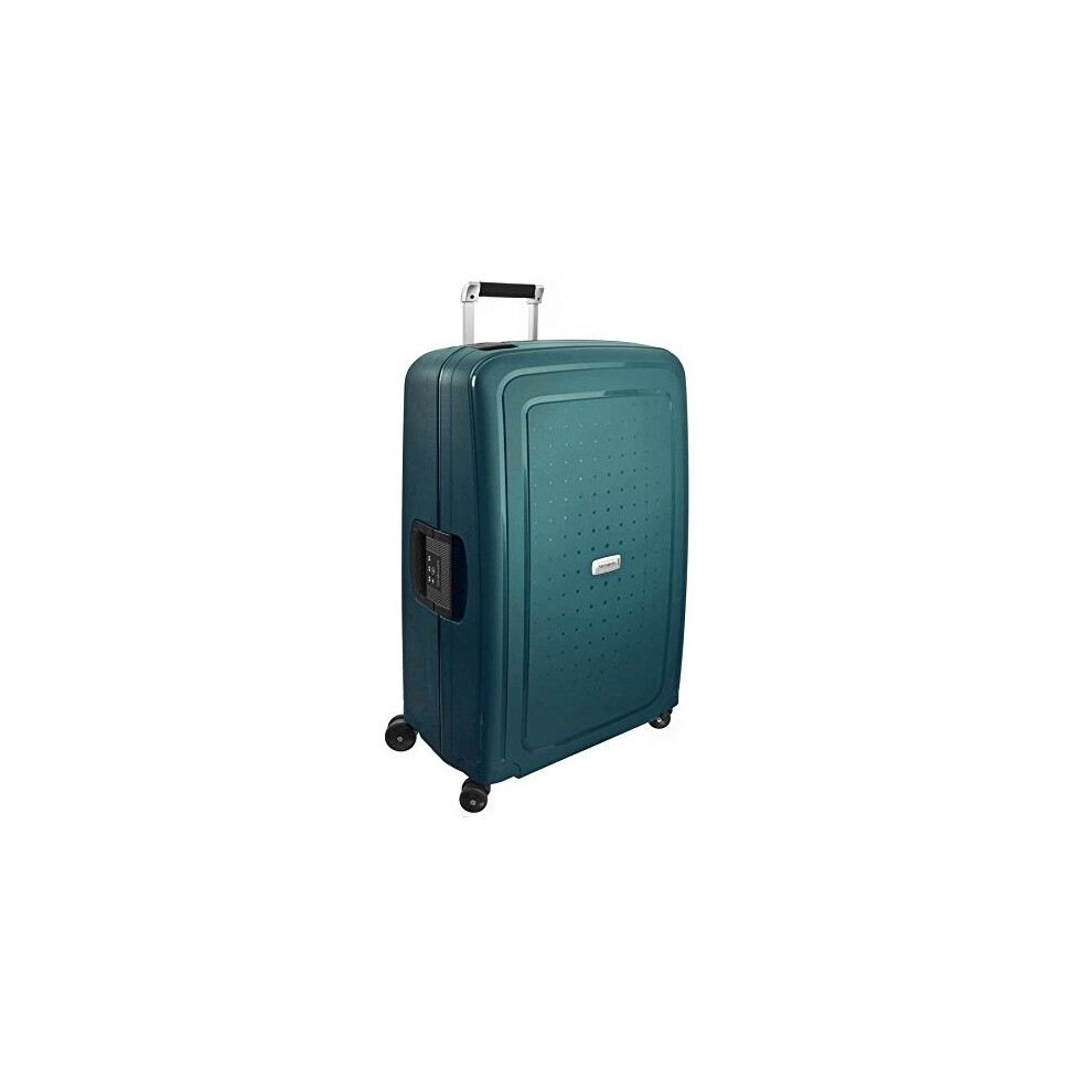 Samsonite  S'cure DLX Spinner, L (75cm-102L) - METALLIC GREEN