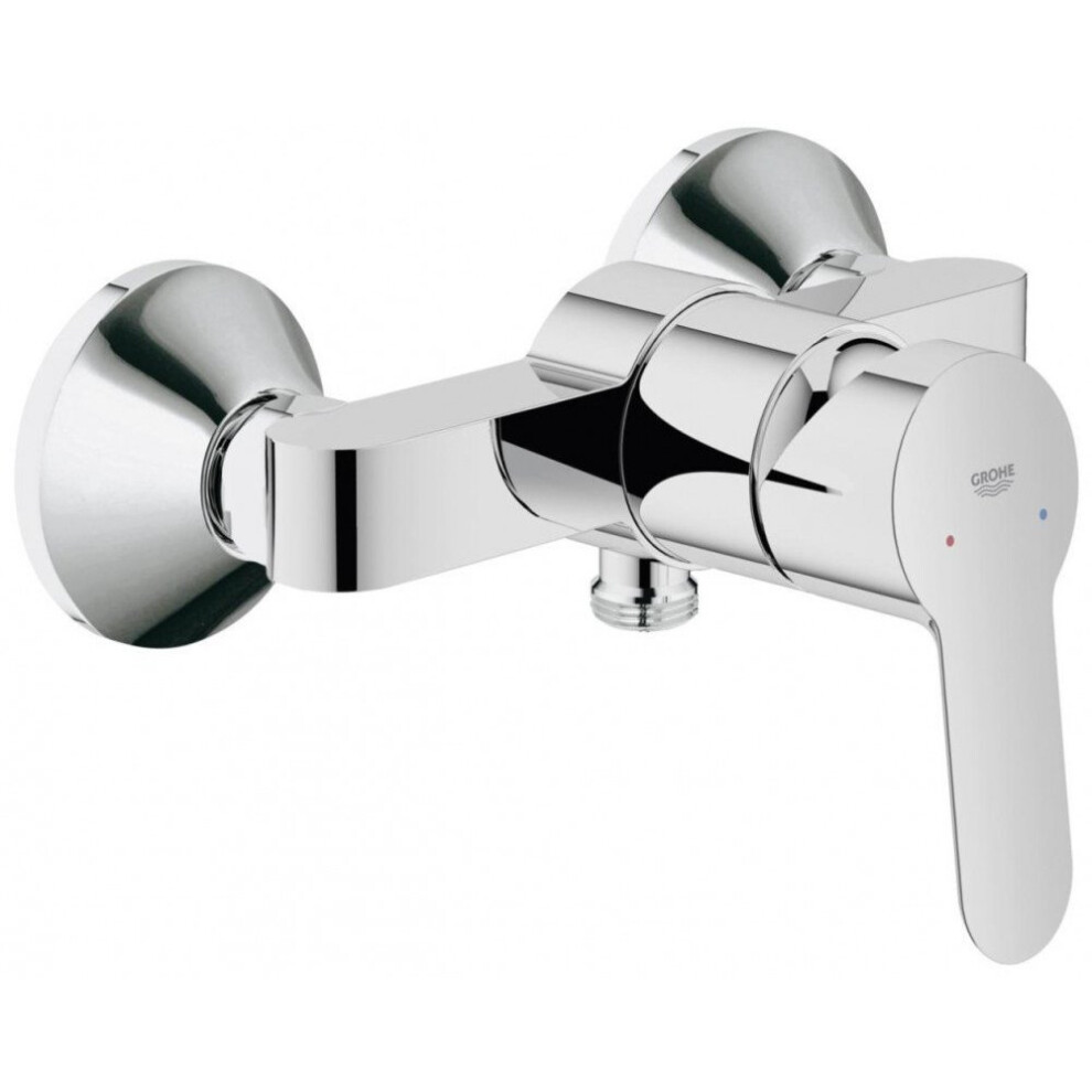 GROHE BauEdge Single Lever Shower Mixer Valve ONLY, Chrome, 23333 000