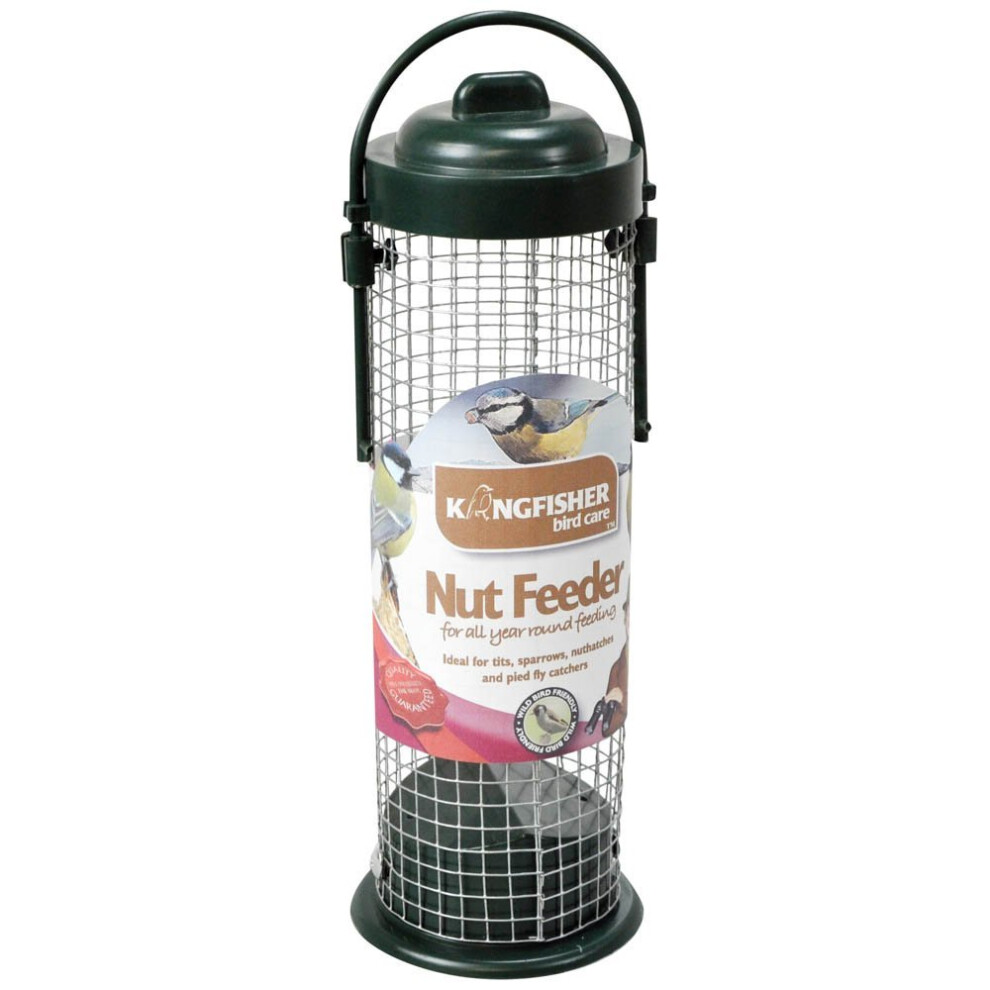 Kingfisher Green Standard Bird Nut Feeder