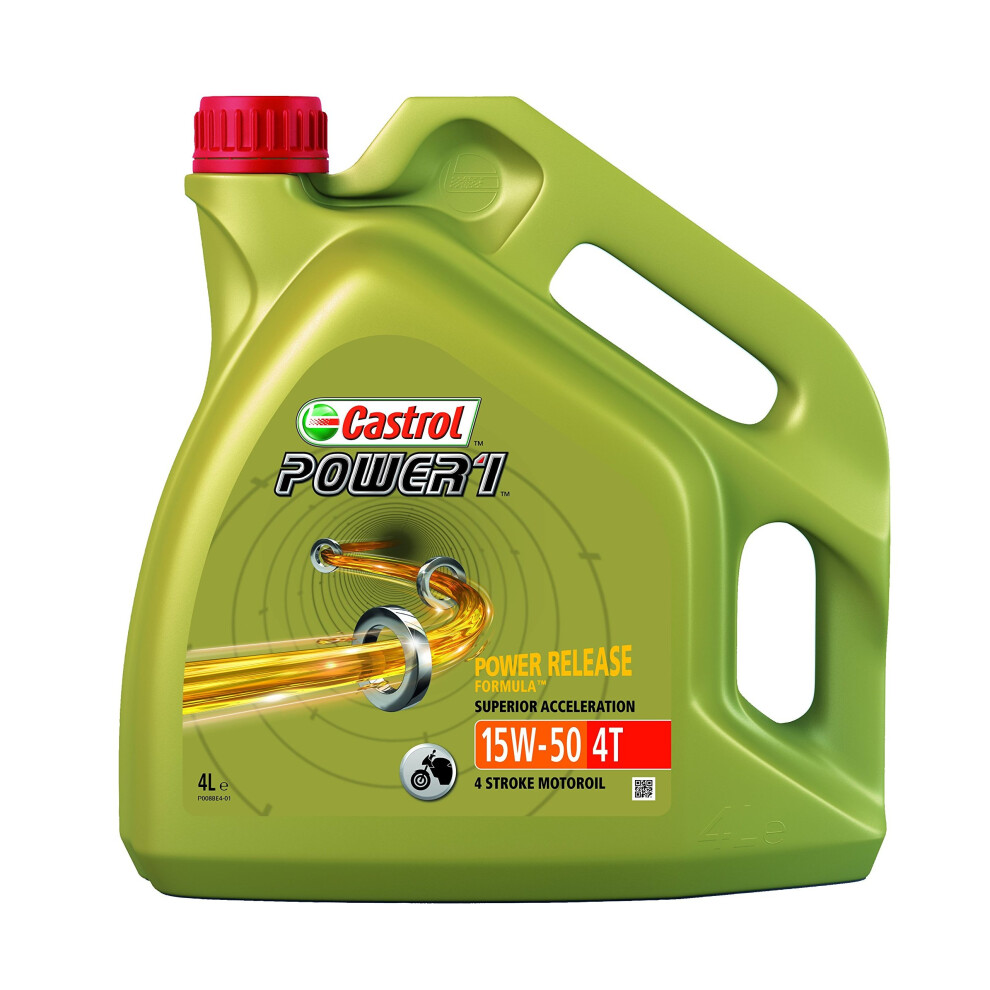 Castrol Power 1 Engine Oil 15W-50 4T, 4L