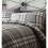 Catherine Lansfield Catherine Lansfield Kelso Easy Care Single Duvet Set Charcoal 3