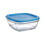 Duralex Duralex - Glass preservation container, Transparent, Blue, 23 cm 1